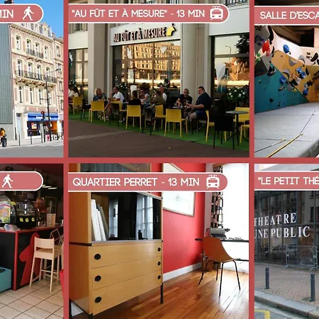 Le Nid Douillet - Confort à Proximité De La Gare - Tram à 5 Min *